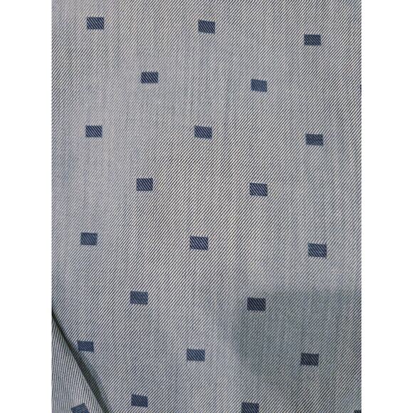 NWT Claiborne Men's Light Blue with Navy Accents Stretch Causal Shirts 2XL - Picture 5 of 6